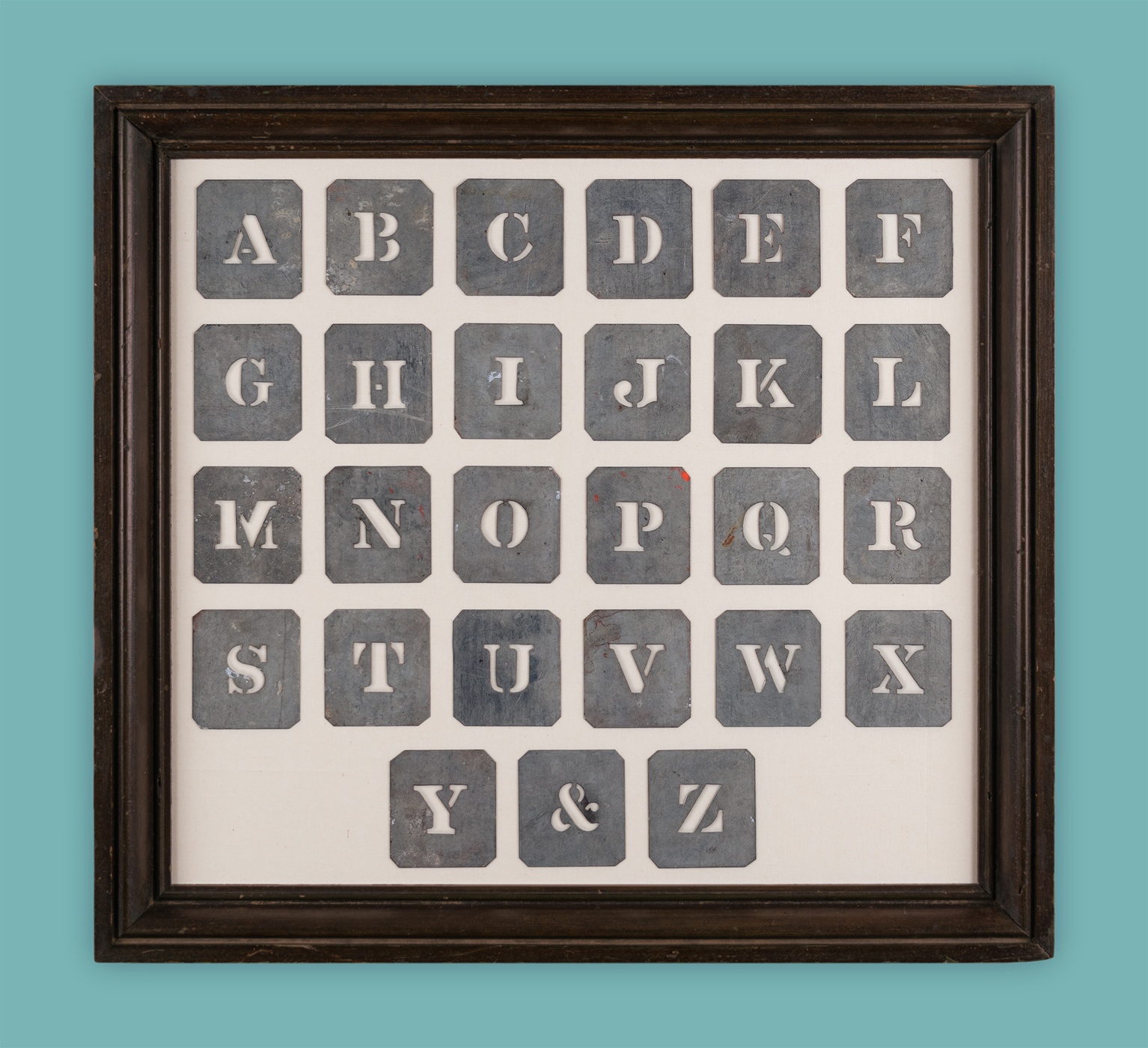 Alphabet tiles